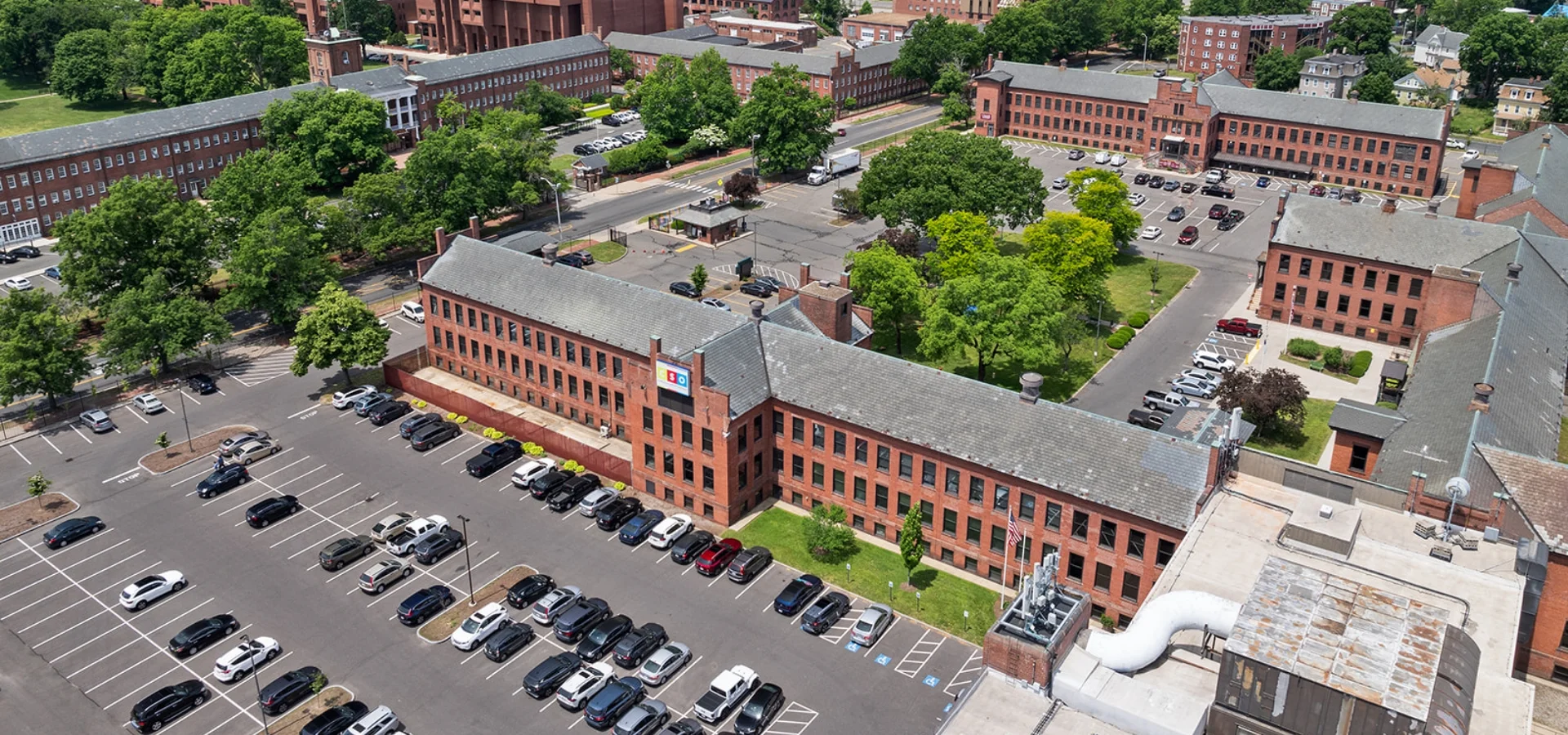 Springfield Technology Park aerial view